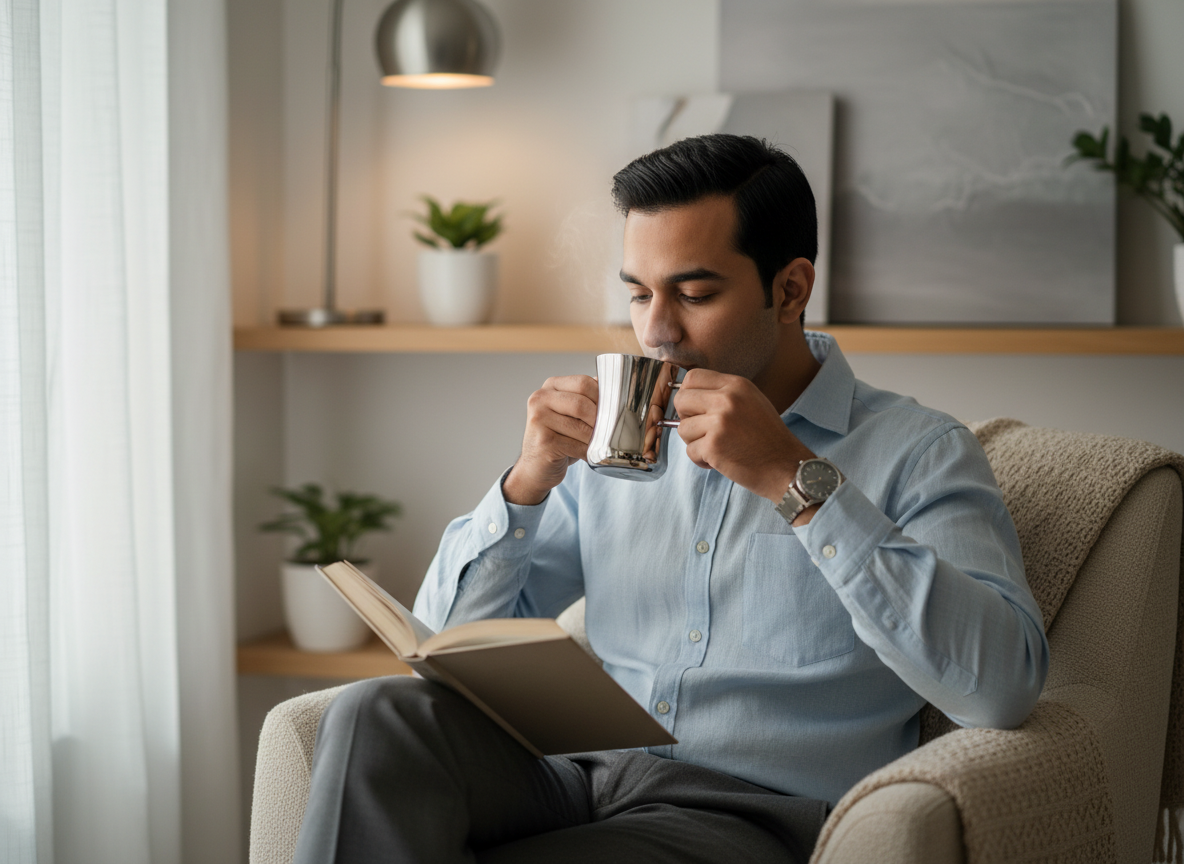 tea cup dum. Set of 6.