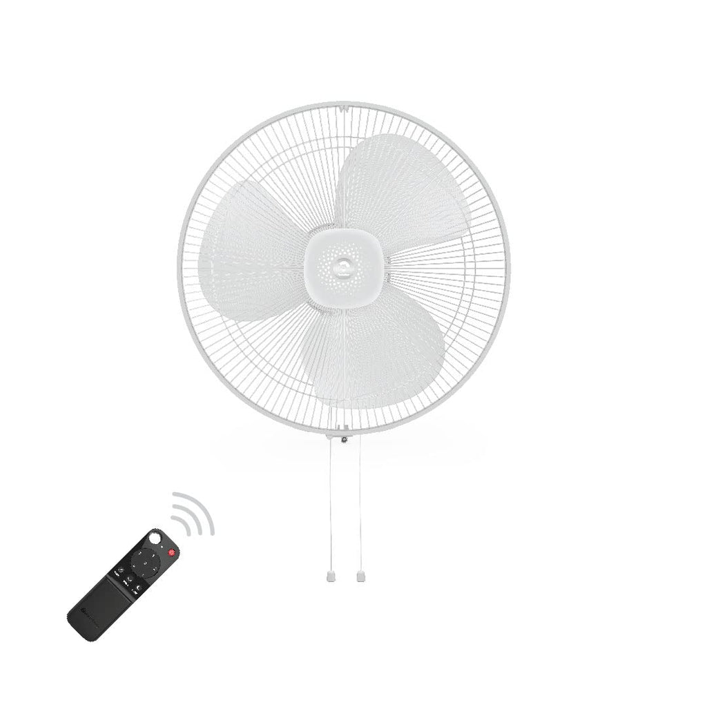 atomberg Renesa 400mm Wall Mount Fan | 5-star rated | Ideal for Home & Office | Silent BLDC Fan | 6 Speeds | 35W | Remote with Oscillation, Timer, Sleep | 2 Years Warranty