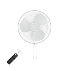 atomberg Renesa 400mm Wall Mount Fan | 5-star rated | Ideal for Home & Office | Silent BLDC Fan | 6 Speeds | 35W | Remote with Oscillation, Timer, Sleep | 2 Years Warranty
