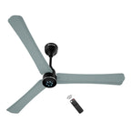 atomberg Renesa Halo Smart Alexa Enabled 1200mm BLDC Ceiling Fan with Remote | BEE 5 star | High Air Delivery | Low noise | LED Speed Indicator | Sleek Design | | 3 Year Warranty| Misty Teal