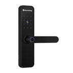 Atomberg Azhero Smart Door Lock | 6 Ways Unlocking | Fingerprint | PIN | Remote OTP | NFC Card | Atomberg App (Data Stored in India) | Key | Free Installation | 2 Year Warranty