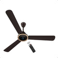 atomberg Erica Artesta 1200mm India's No.1 BLDC Ceiling Fan with Remote | BEE 5-star | Best Air Delivery | Low noise | LED Speed Indicator | 3 Years Warranty| Midnight Black