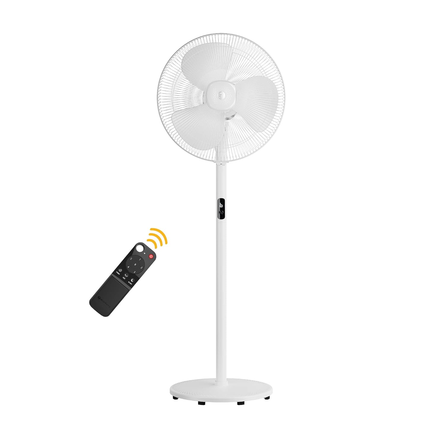 atomberg Renesa 400mm Pedestal Fan | 5-star rated | Ideal for Home & Office | Silent BLDC Stand Fan | 6 Speeds | 35W | Remote with Oscillation, Timer, Sleep | 2 Years Warranty