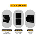 atomberg Studio Exhaust Fan 150mm (6 Inches) | BLDC Motor | 6.8W| Low Noise | 2000 RPM| Ideal for Bathroom,Kitchen | Easy to Clean | Installation-Round Cut (153mm) | 2 Years Warranty