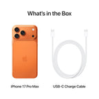 iPhone 17 Pro: 15.93 cm (6.3″) Display with Promotion up to 120Hz, A19 Pro Chip, Breakthrough Battery Life, Pro Fusion Camera System with Center Stage Front Camera