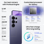 Samsung Galaxy S26 Ultra 5G (12GB RAM, 512GB Storage) with Built-in Privacy Display, AI Phone, Photo Assist, Creative Studio, 200MP Camera, 5000mAh Battery and Snapdragon 8 Elite Gen 5