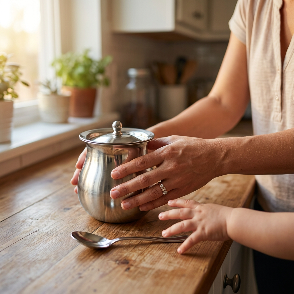 ghee pot mango inspired