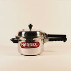 Marbex pressure cooker. Available in 3L, 5L, 7L, AND 9L.