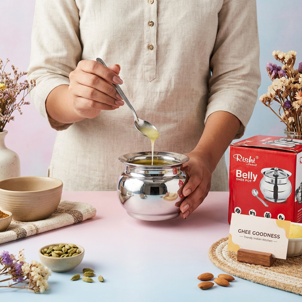 ghee pot mango inspired