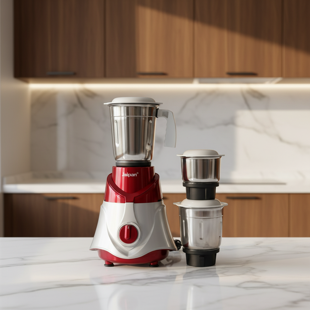 Jaipan Crystal Mixer Grinder, For Wet & Dry Grinding 550W.