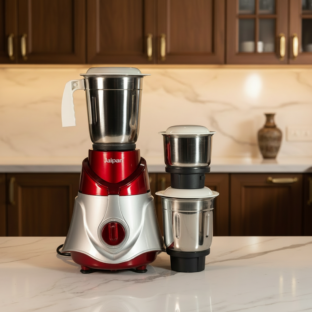 Jaipan Crystal Mixer Grinder, For Wet & Dry Grinding 550W.
