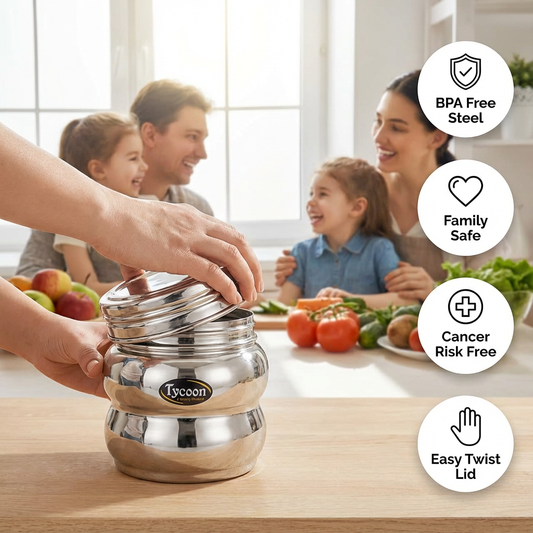 Tycoon Belly Canister available in set of upto 6.