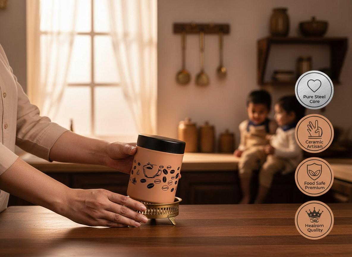 Arabian Masterpiece In Stainless Steel SET OF 3.