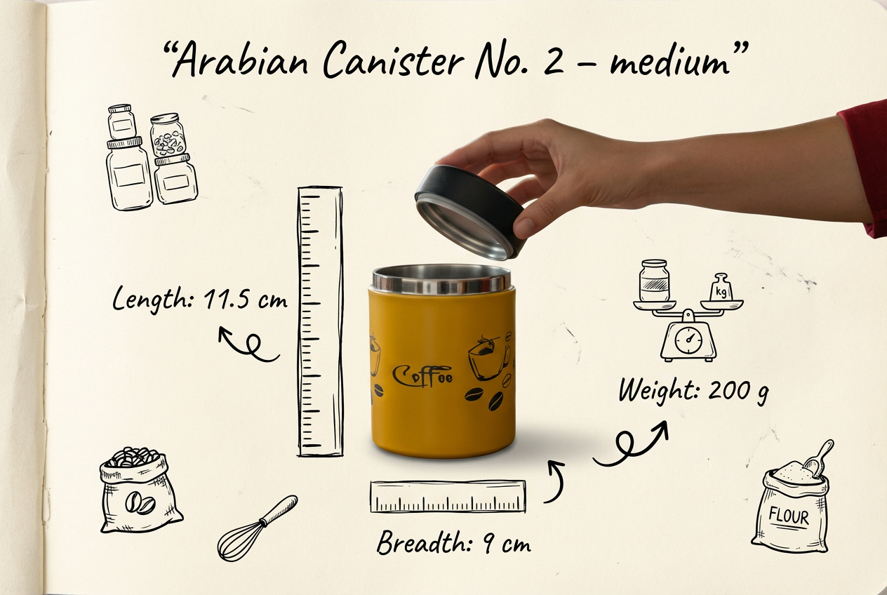 Arabian Masterpiece In Stainless Steel SET OF 3.