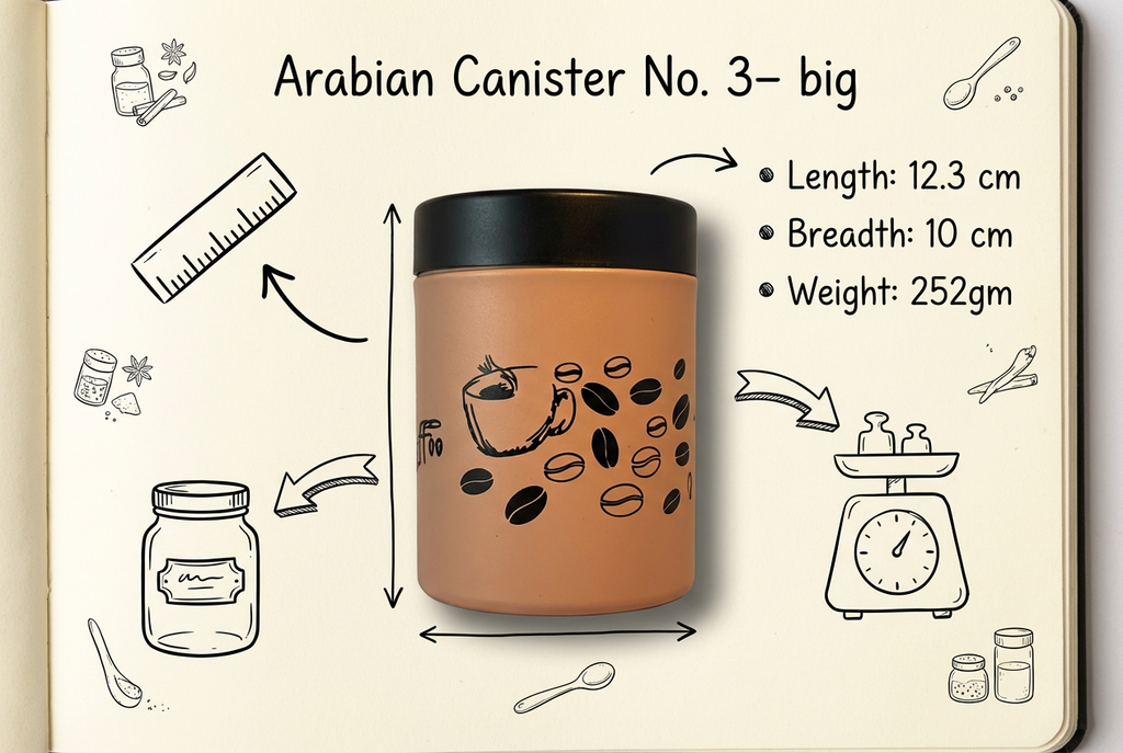 Arabian Masterpiece In Stainless Steel SET OF 3.