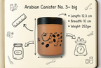 Arabian Masterpiece In Stainless Steel SET OF 3.