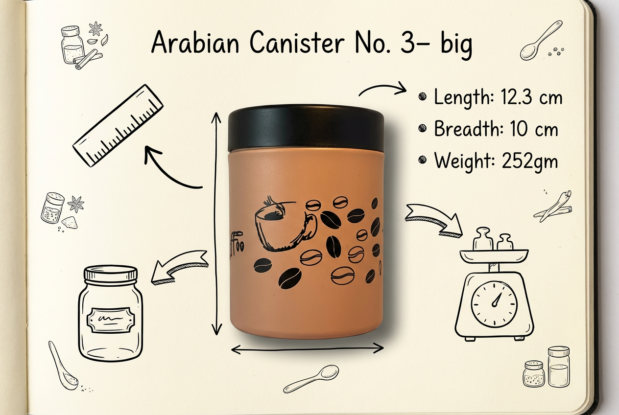 Arabian Masterpiece In Stainless Steel SET OF 3.