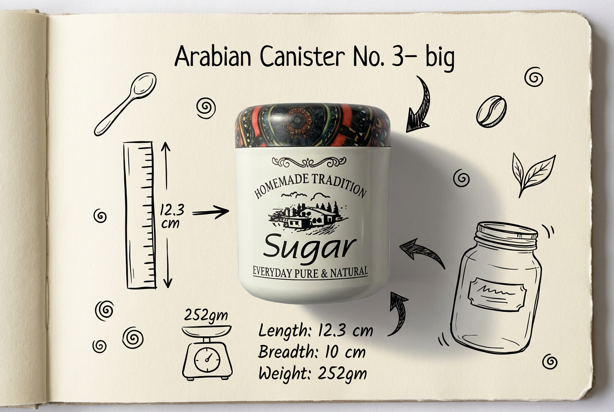 Arabian Masterpiece In Stainless Steel SET OF 3.