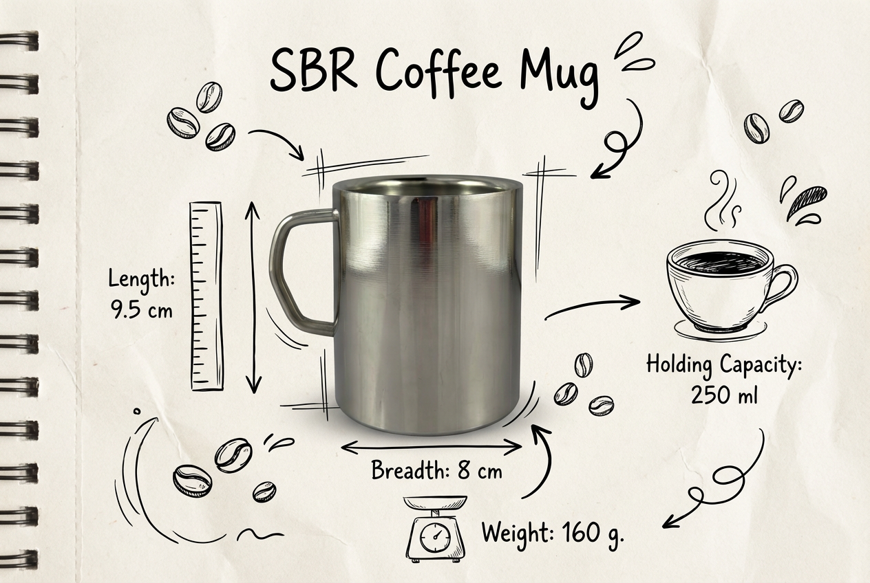 coffee mug SBR. Set of 2.