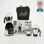 Jaipan Sonet Mixer Grinder | 1100 Watt | 3 Stainless Steel Jars | Heavy Duty Motor | ABS Body | 2 Years Warranty | Steel Black Colour