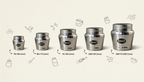 Tycoon Apple Canister available in set of upto 6.