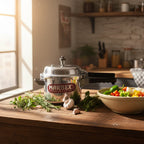 Marbex pressure cooker. Available in 3L, 5L, 7L, AND 9L.