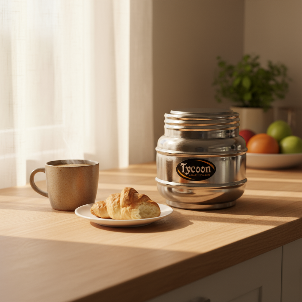 Tycoon Horlics Canister