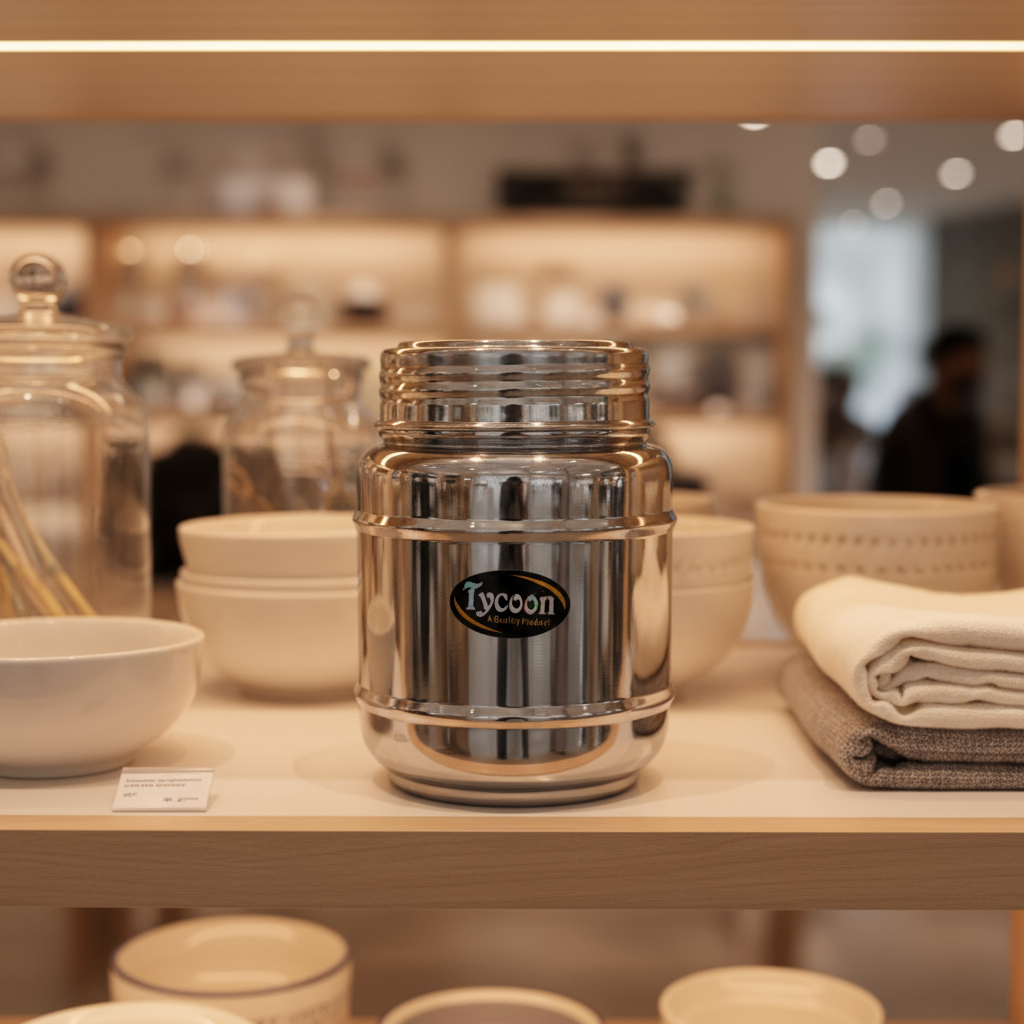 Tycoon Horlics jar Canister