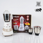 Jaipan Master Chef 750 Watts Mixer Grinder | 3 Stainless Steel Multipurpose Jars | ABS Body | Dual Tone colour | 24 months warrenty