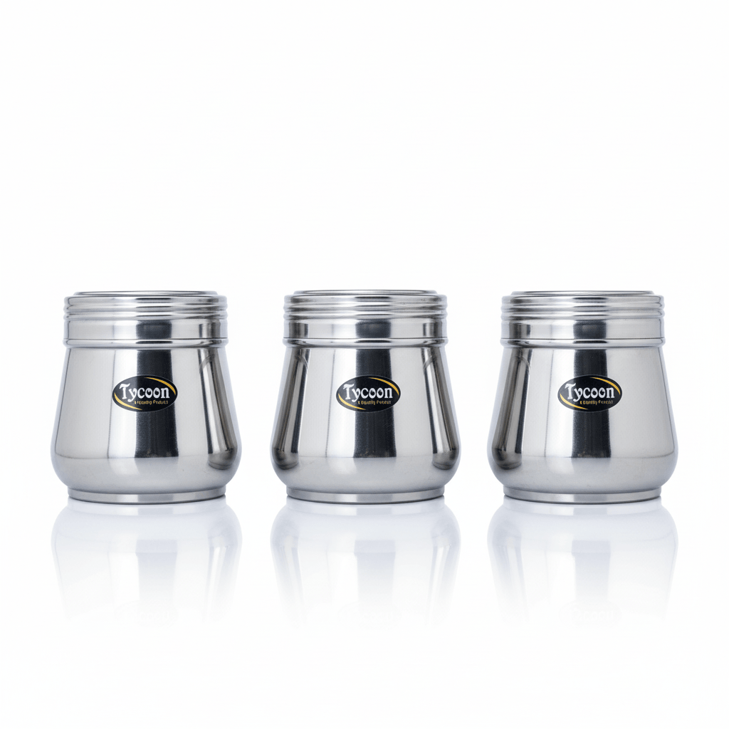 Tycoon Dalda Canister SET. Unique Design, available in set of upto 6.