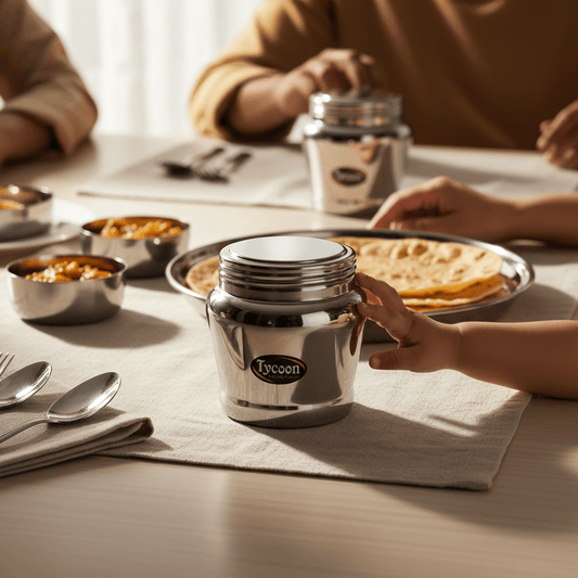 Tycoon Apple Canister available in set of upto 6.