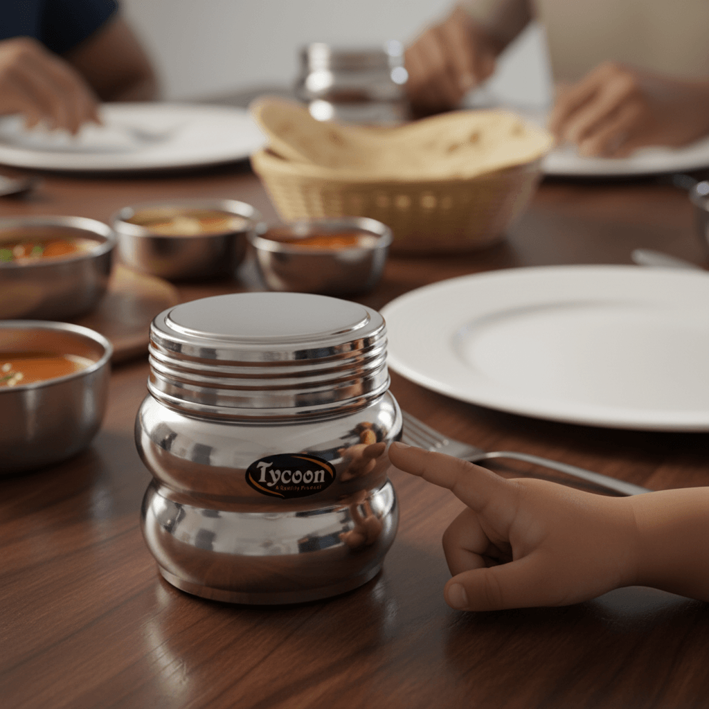 Tycoon Belly Canister available in set of upto 6.